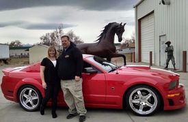 Amy and Carey Hosterman, Hosterman Arts and Rocky Mountain Bronze Shop, Loveland Colorado